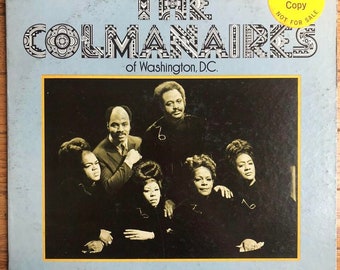 The Colmanaires S/T Vinyl LP Record White Label Promo G+
