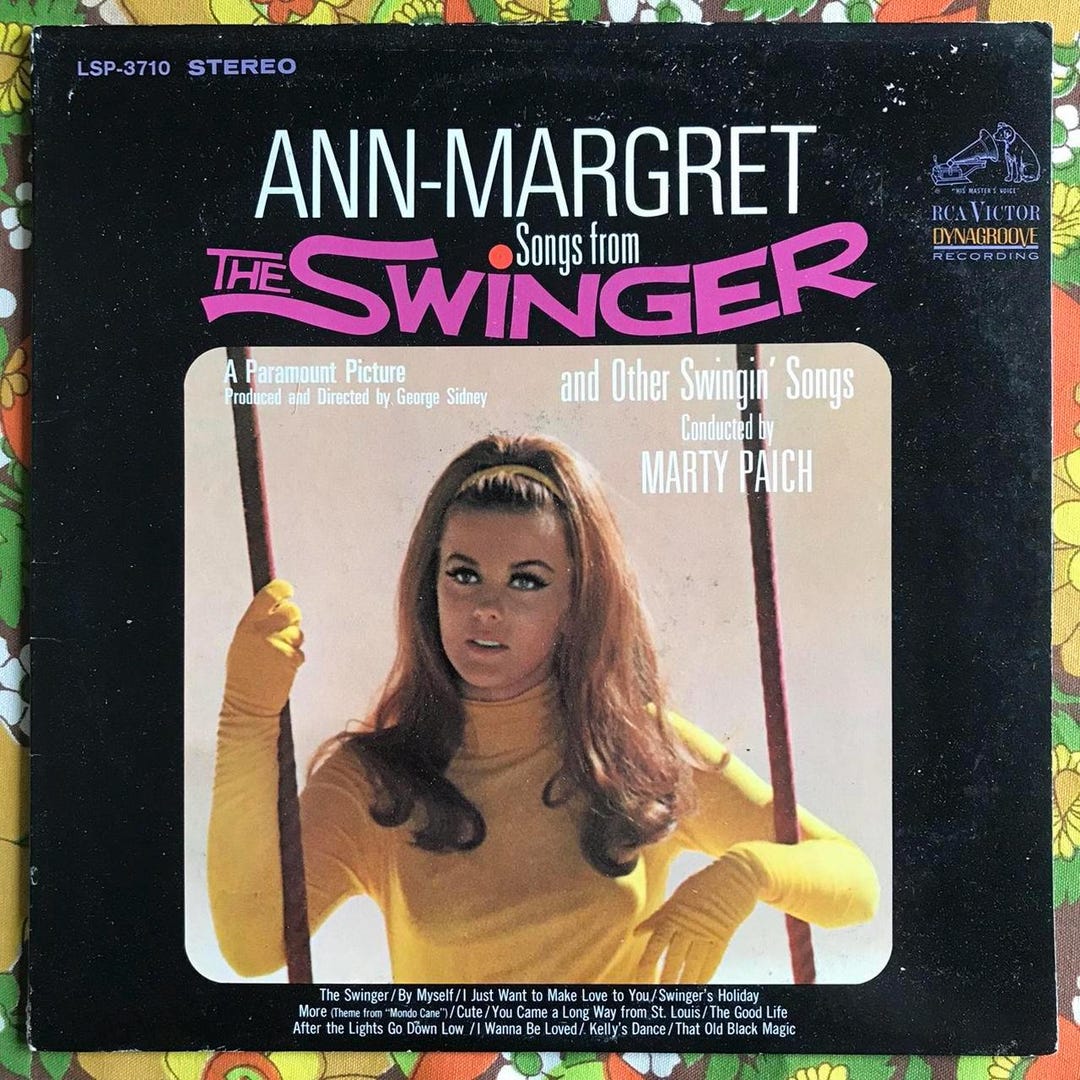 Ann-margret Songs From the Swinger Vinyl LP Record G - Etsy