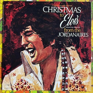 Jordanaires Christmas To Elvis Vinyl LP Record VG