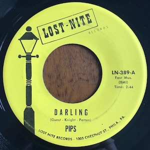 Pips Darling / Linda 7” 45 RPM Vinyl Record VG