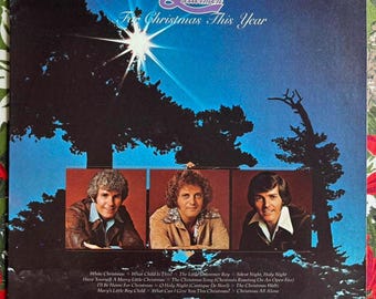 Lettermen For Christmas Vinyl LP Record Capitol 2587 VG