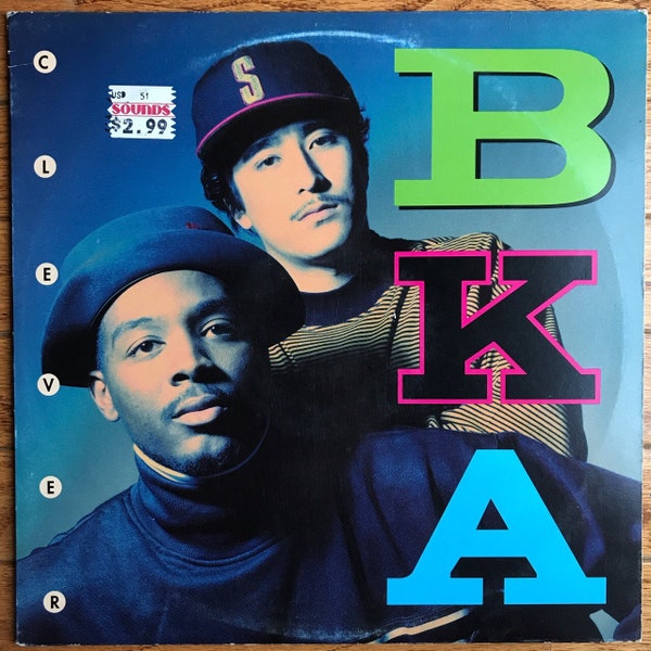 B.K.A. Clever Vinyl LP Record White Label Promo VG+