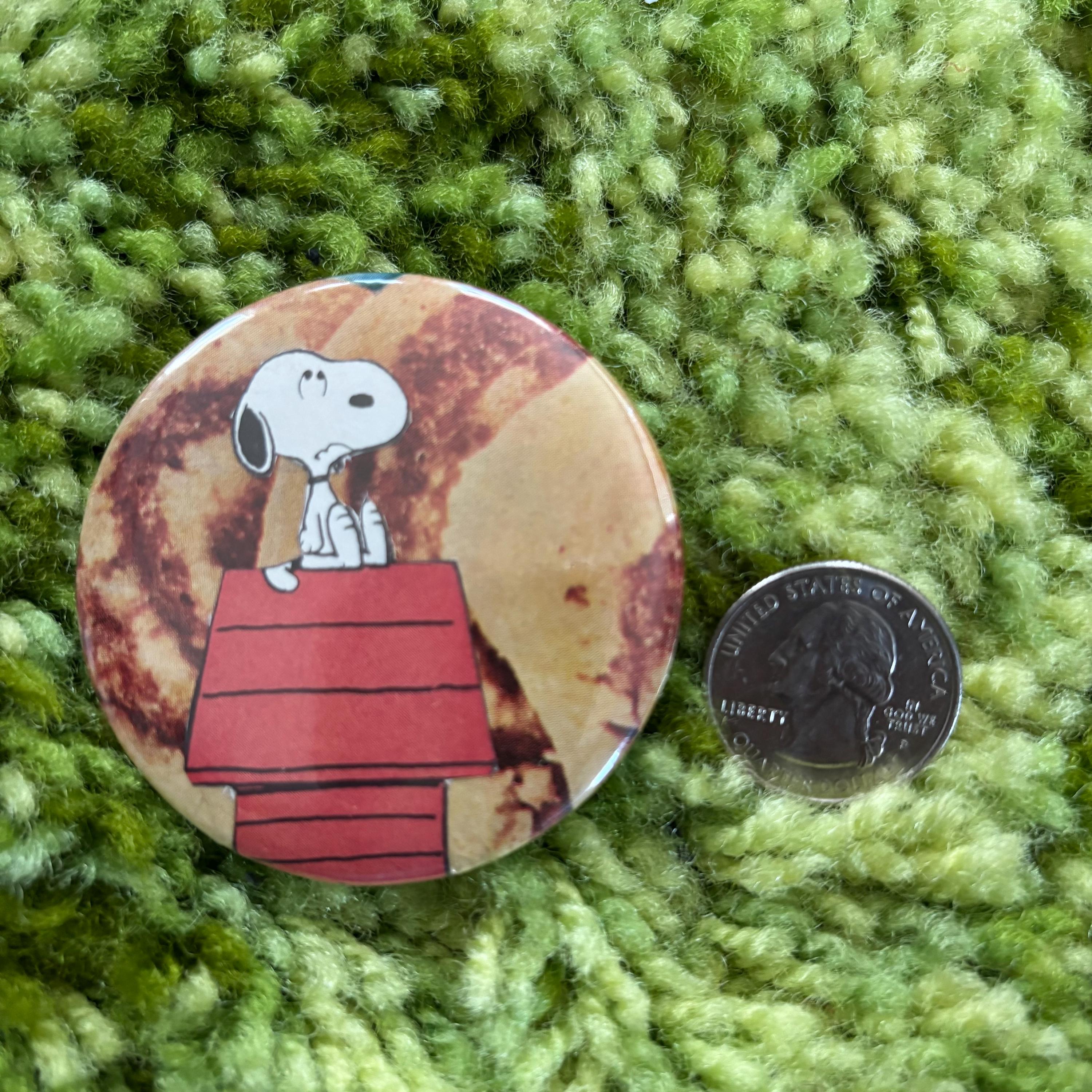5 Snoopy 2.25” Pins Vintage Images Peanuts Charlie Brown - Etsy