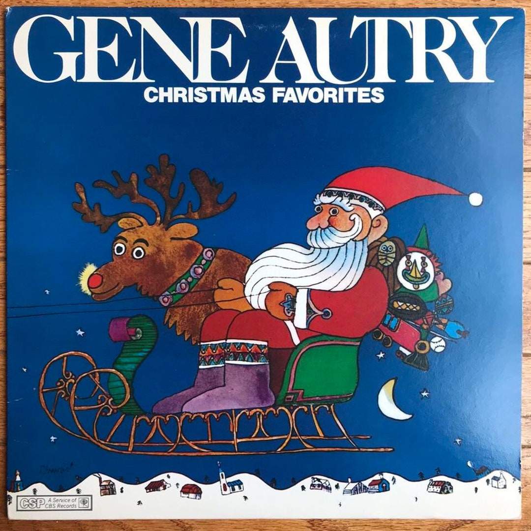 Gene Autry Christmas Favorites Vinyl LP Record G - Etsy