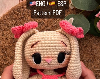 Bunny PDF ENG/ ESP, Amigurumi pattern