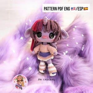 Kawaii Purple Pony PDF ENG/ESP