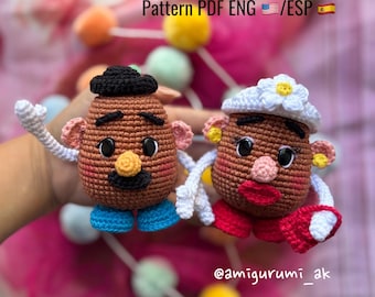 Potato Head, Pattern PDF ENG-ESP