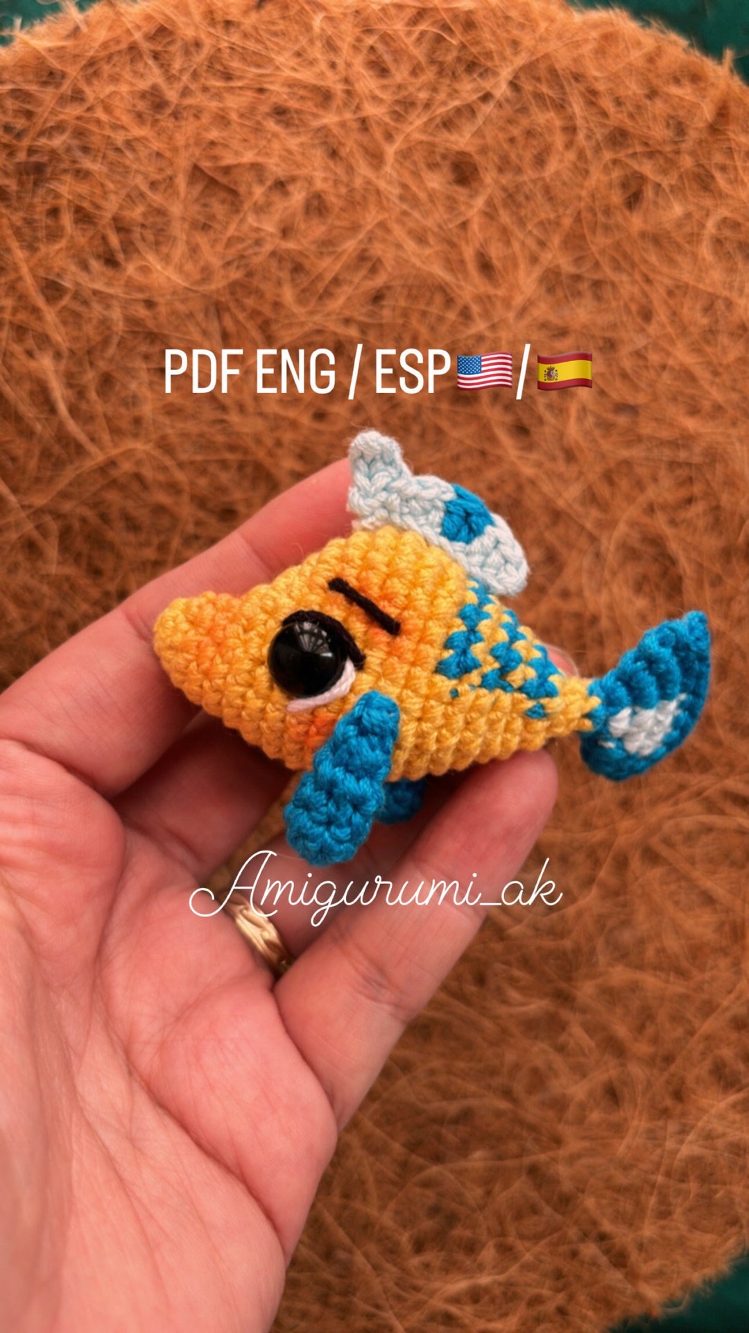 PDF ENG/ESP Little Fish - Etsy