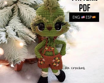 Weihnachtsschurke, PDF-Muster (ENG/ESP)