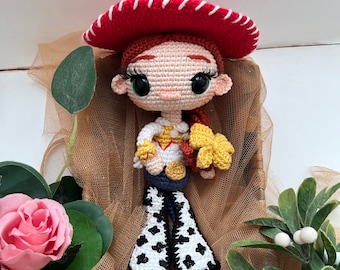 Espagnol Famosa Vaquerita, Amigurumi patron pdf Espagnol