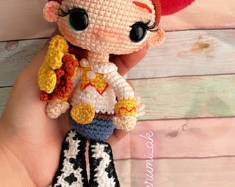 Famous cowgirl English Version Amigurumi crochet pdf