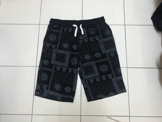 Vintage Surf Style Long Beach Full Prints Shorts Pants