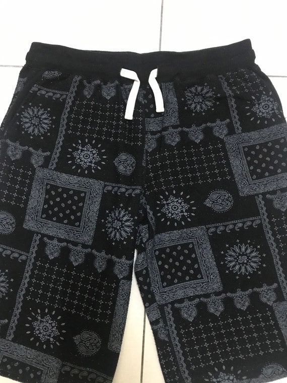 Vintage Surf Style Long Beach Full Prints Shorts Pants View 2