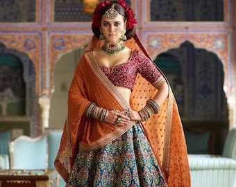 This Indian bride wore Deepika Padukone's Sabyasachi lehenga at her own  wedding | Vogue India
