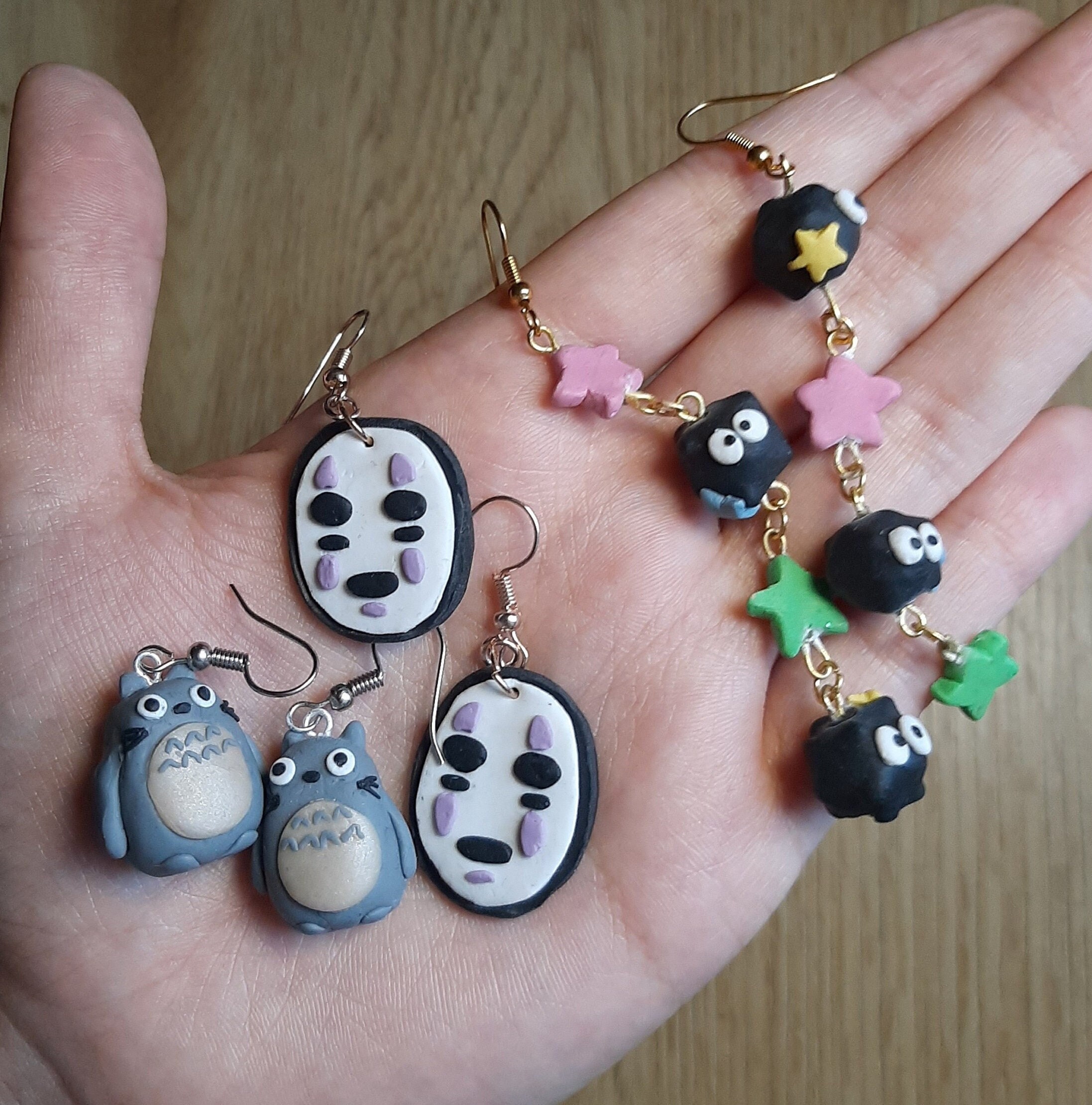 Studio Ghibli Earrings / Studio Ghibli/ Merch/ Totoro Earrings