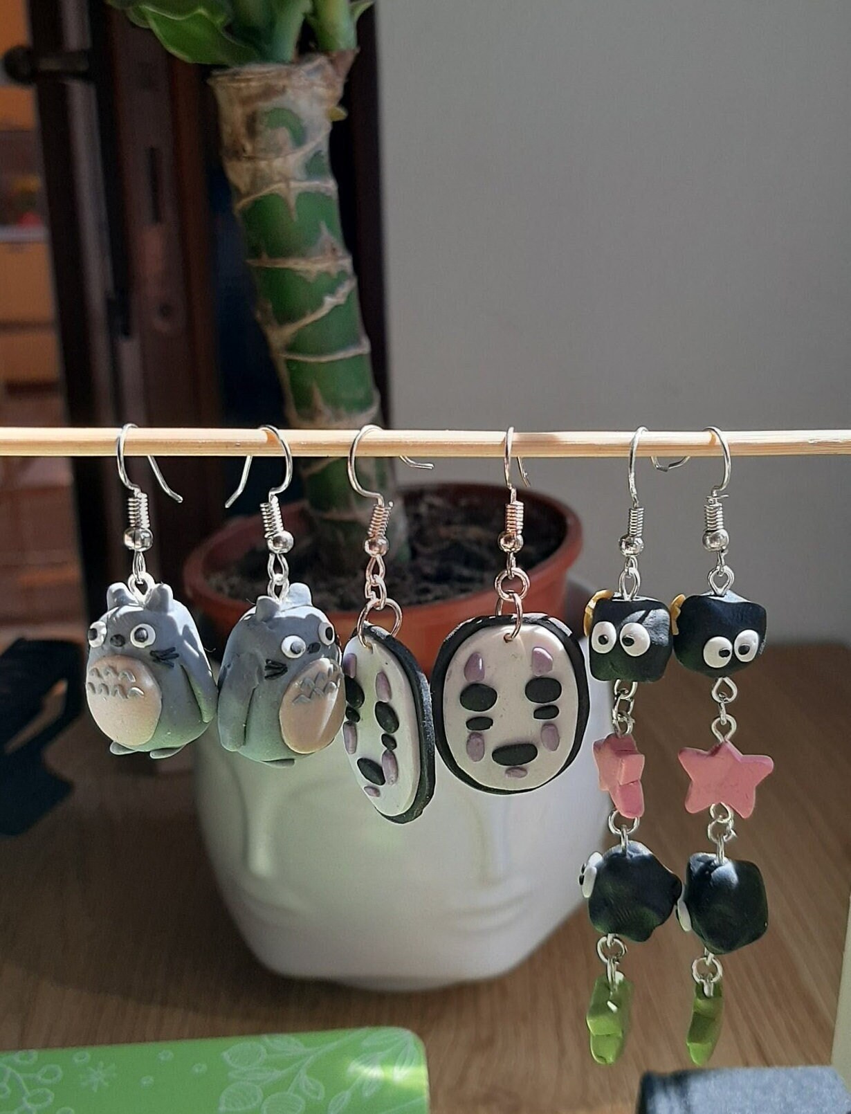 Studio Ghibli Earrings / Studio Ghibli/ Merch/ Totoro Earrings
