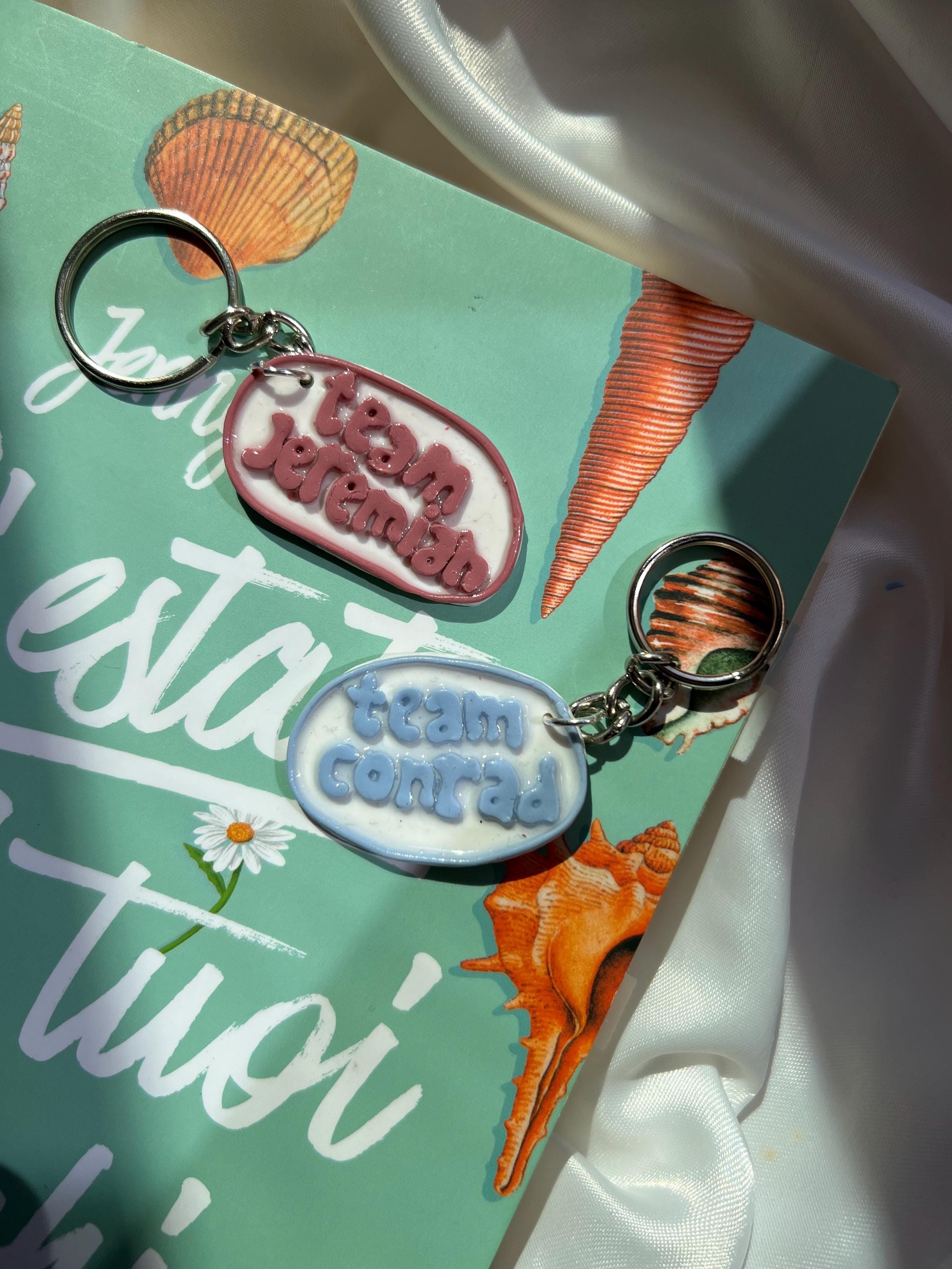 The Summer I Turned Pretty Keychain / Team Conrad / Team Jeremiah