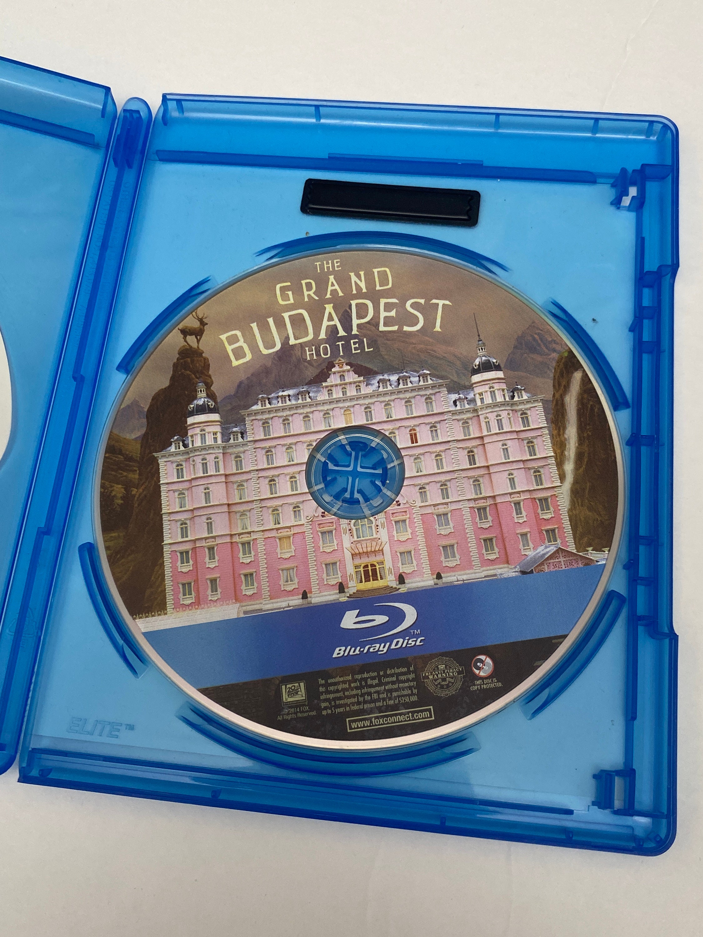 The Grand Budapest Hotel Bluray Digital HD Wes Andersons Cinematic Masterpiece, Perfect for