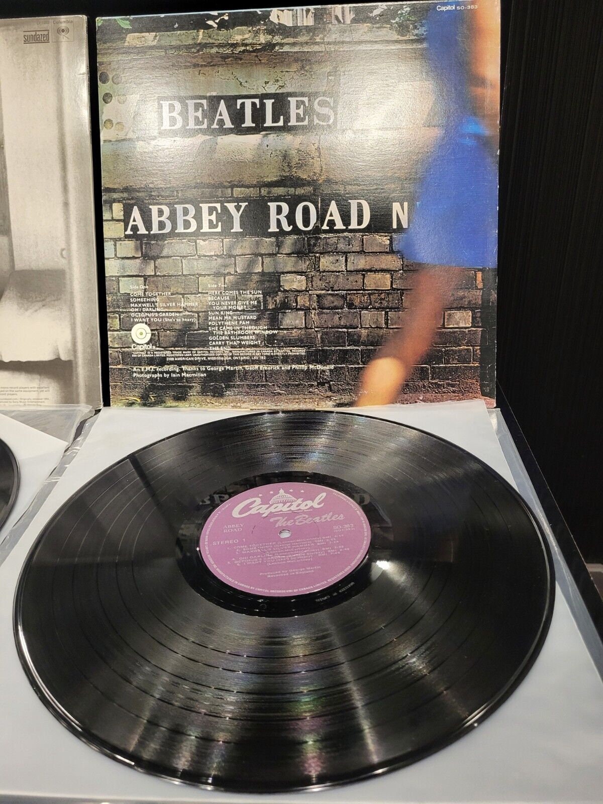 Vintage 1969 Beatles Abbey Road Vinyl LP, Canadian Pressing Etsy