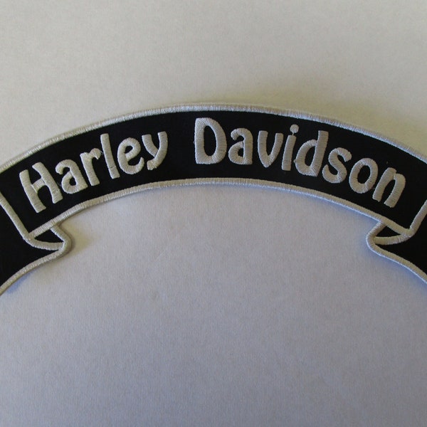 Harley Davidson  Aufnäher, Motorrad, Biker, Patches, Rocker, Custom Rocker, Top Rocker, Bottom Rocker
