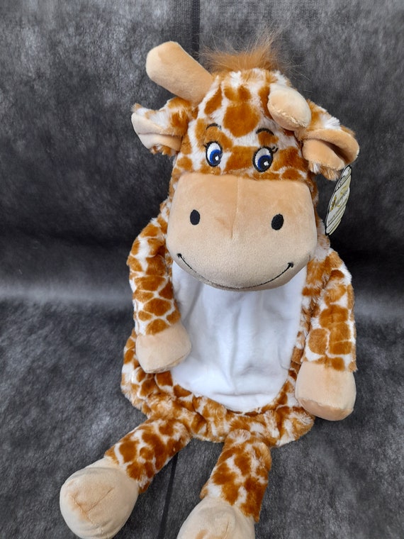 Tall plush sale giraffe