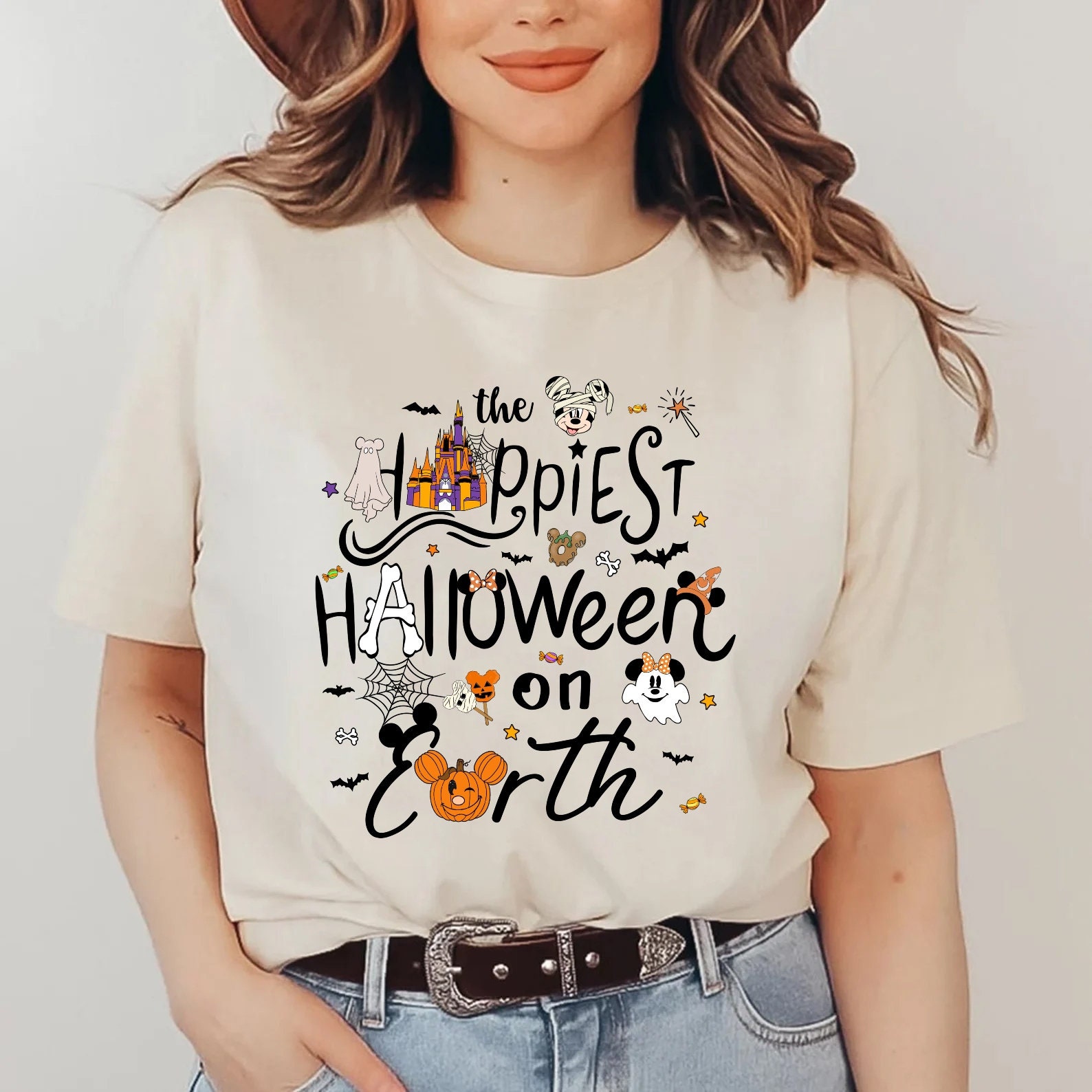 Happiest Place On Earth Shirt, Disney Halloween Shirt, Happiest Halloween Shirt