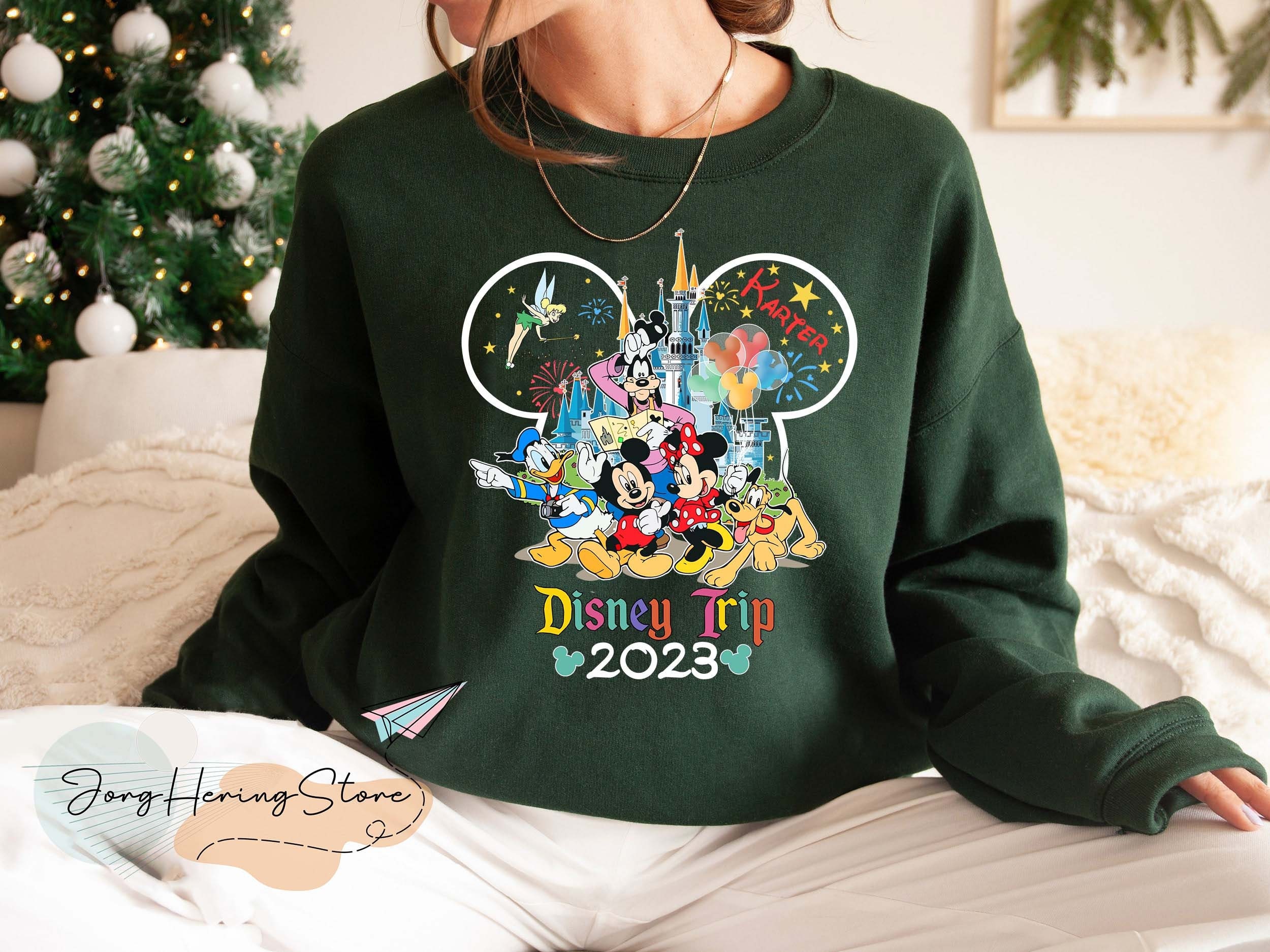 Discover Custom Name Disney Trip 2023 Sweatshirt