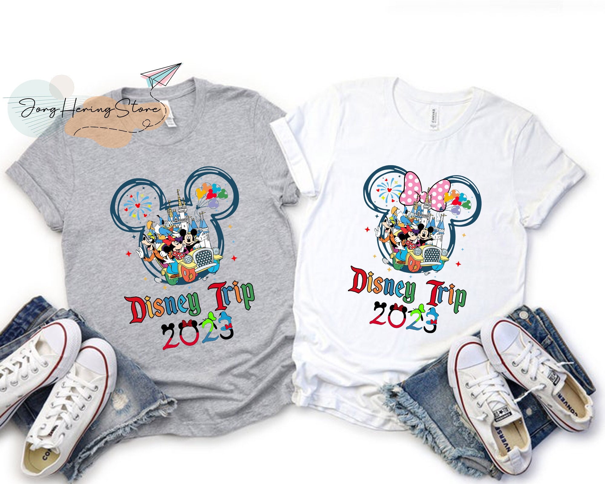 Discover Disney Trip 2023 Shirt, Disney Couple Shirt, Disney Family Vacation, Mickey Minnie Shirt