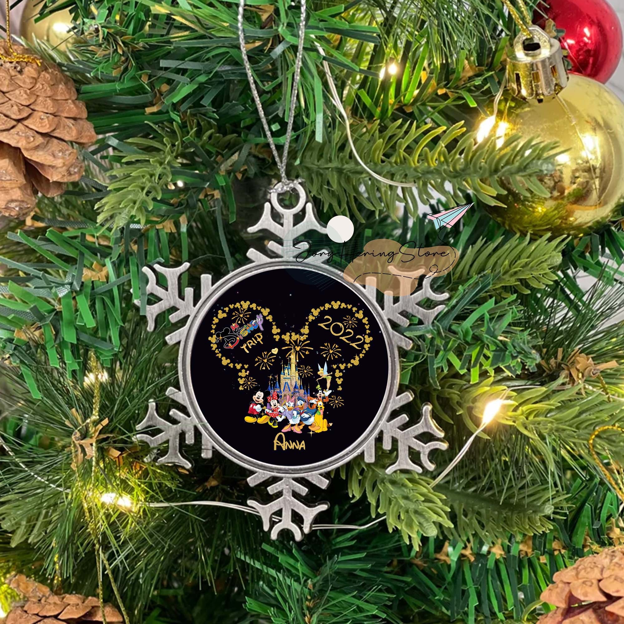 Personalized Disney Trip Keepsake, Disney Christmas 2022 Ornament