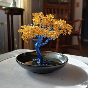 Gold Bonsai Tree - Etsy