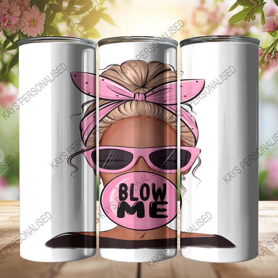 Personalised 20oz Tumbler - Customise with 8 Adorable Head Designs