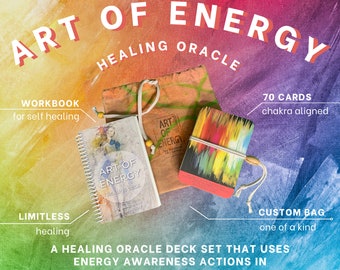 BAG SET~ The Art of Energy - Healing Oracle (second edition)