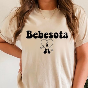 Heart Bebesota bad bunny un verano sin ti Merch tops shirts custom concert tour conejito malo