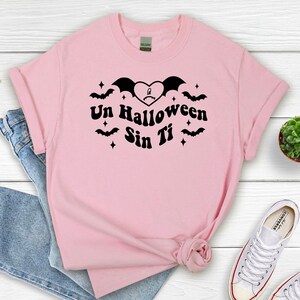 Bad bunny Halloween sin ti bad bunny black Merch t shirts un verano sin ti Halloween shirts costumes scary October 31