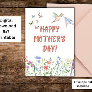 Mother's Day Card , Heartfelt, Happy Mothers Day, A Mother's Love