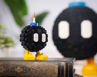 Mini Angry Bomb Building Kit in LEGO® Bricks