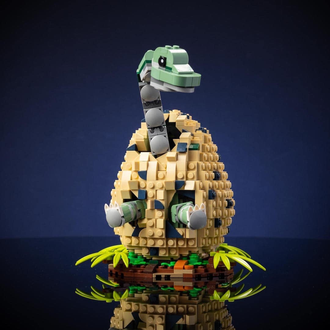 Dinosaur Egg Building Kits in LEGO Bricks Etsy Canada