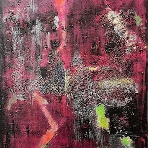 Abstract acrylic painting modern simple bright colors, ORIGINAL art painting modern painting, acrylic, abstract, painting