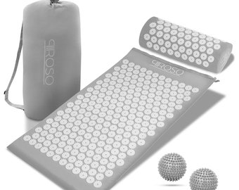 Last copies, buy 2 mats for 28.35 acupressure set acupressure cushion, relaxation mat Pilates, back massage mat acupressure mat, yoga