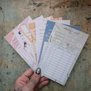 Sinking Fund Tracker a6 - various designs image 1