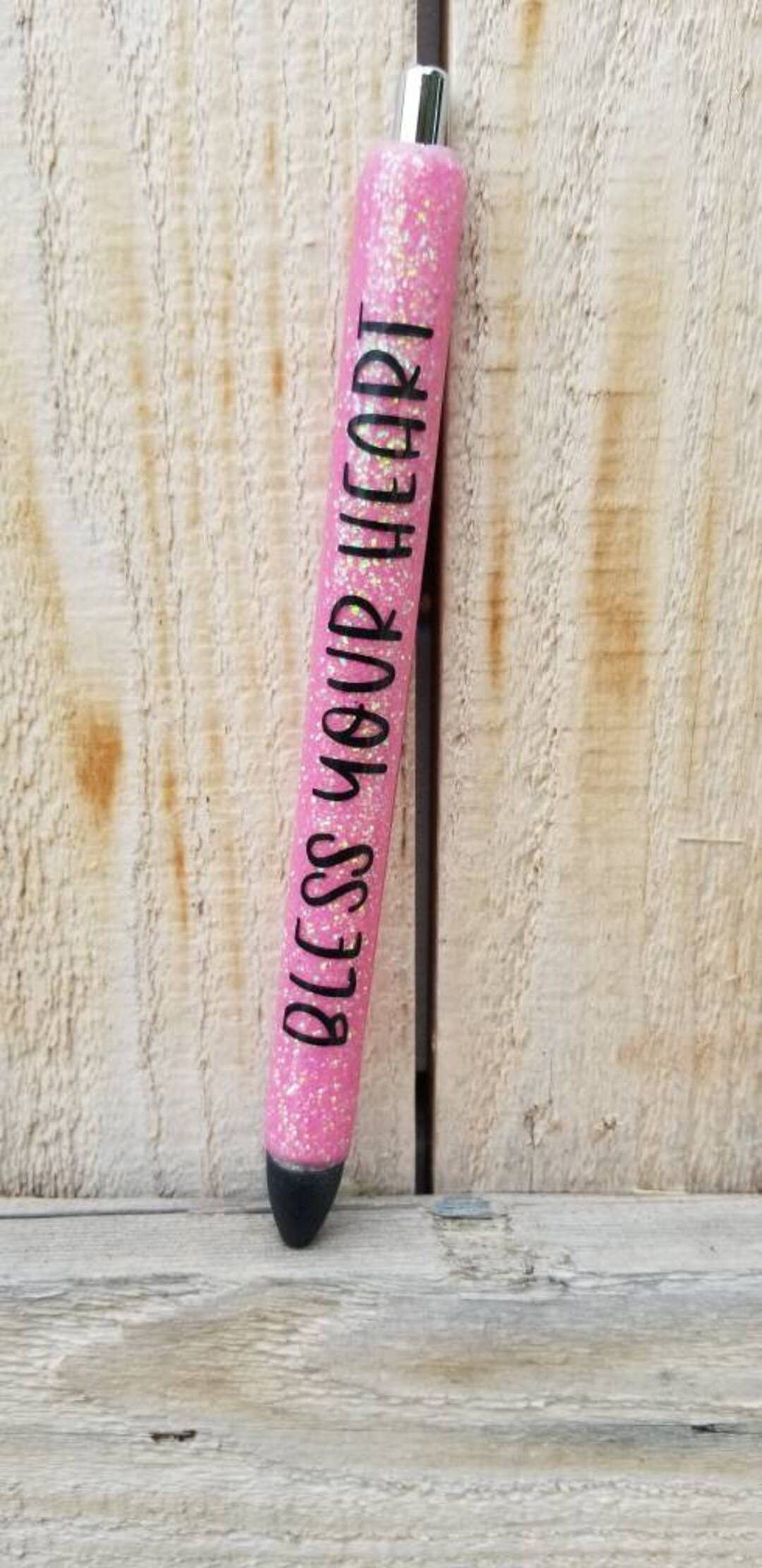 Pink Glitter Pens Custom Glitter Pens Sarcastic Glitter Etsy