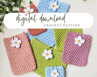 Crochet pattern book sleeve easy crochet pattern Kindle cover beginner crochet pattern tablet sleeve crochet pattern book cover crochet gift