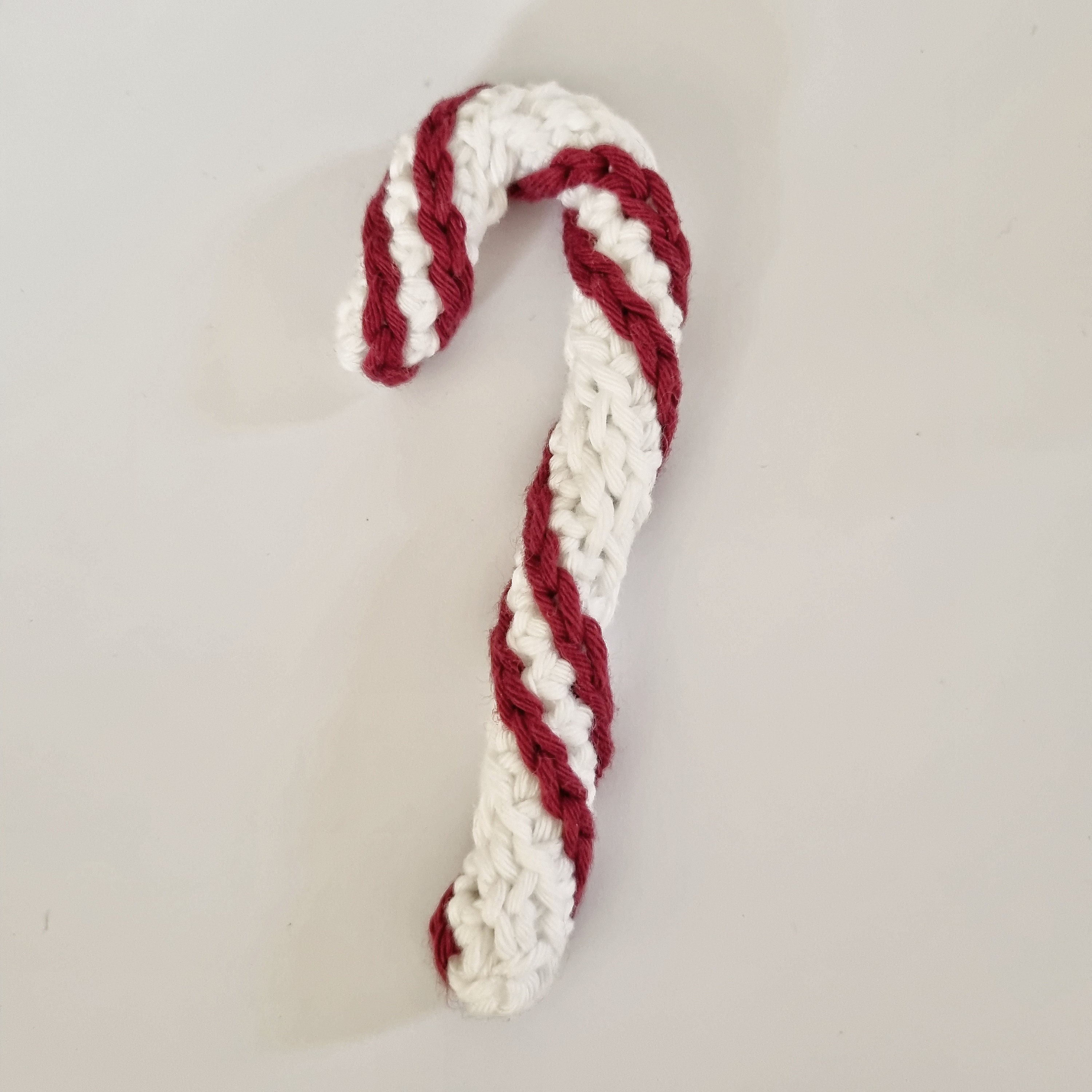Crochet Pattern Christmas Candy Cane Decoration Crochet Pattern Candy ...