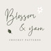 Blossomandyarn store logo