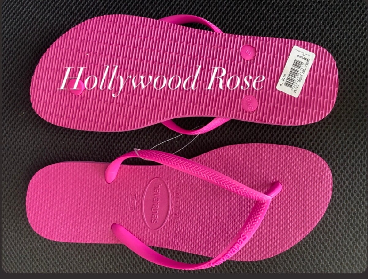 Buy Original HAVAIANAS SLIM Flip Flops With Flower and