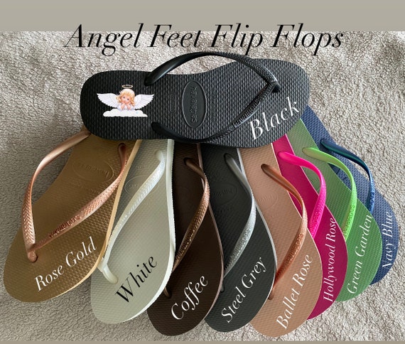 Havaianas Girl's Slim Flip Flop Sandal - Crystal Rose, Size 9