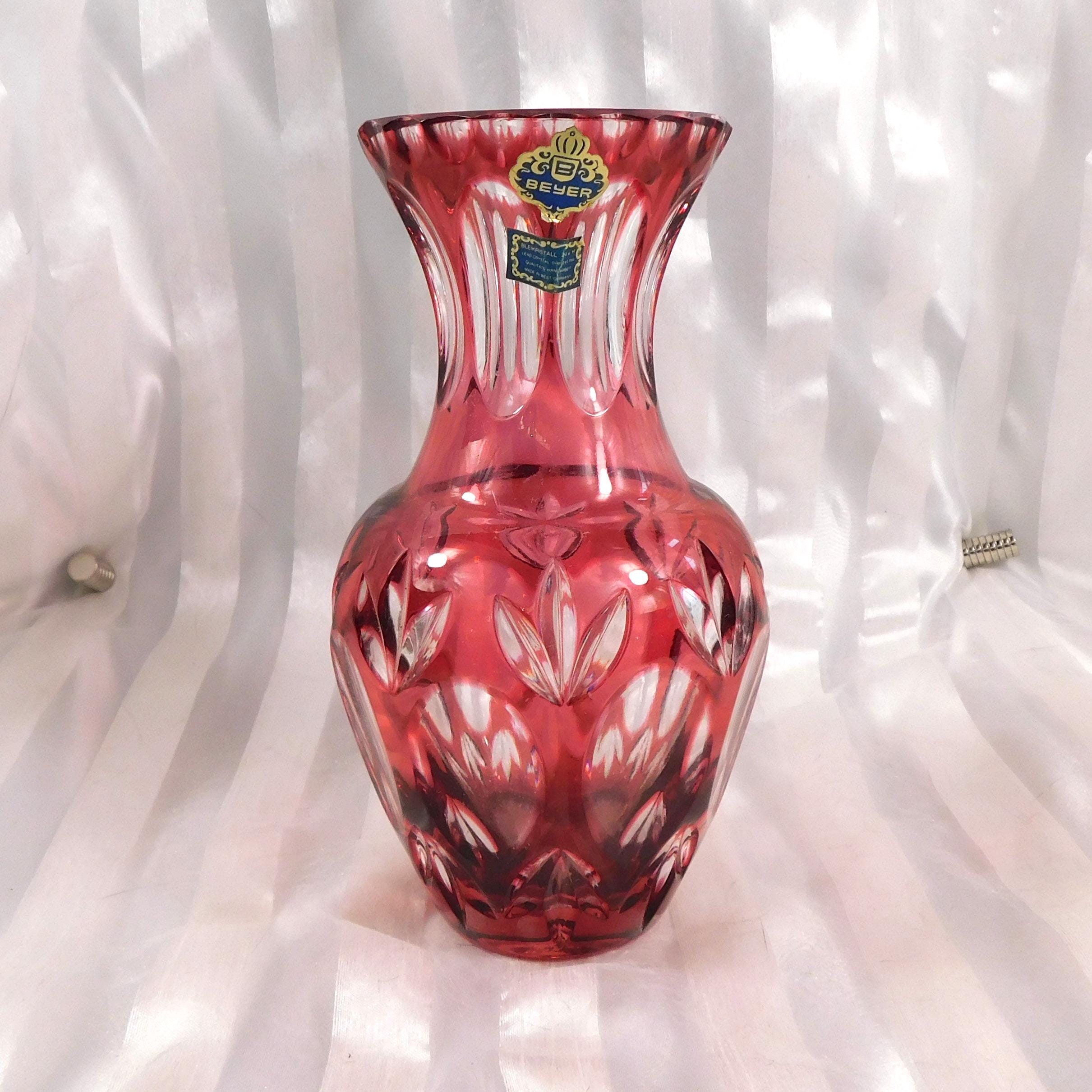Beyer crystal vase - Etsy 日本