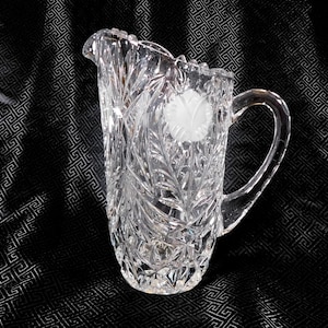 Cut Crystal Pitcher #25370