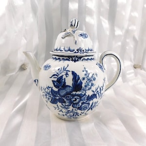 Royal Worcester Teapot - Etsy