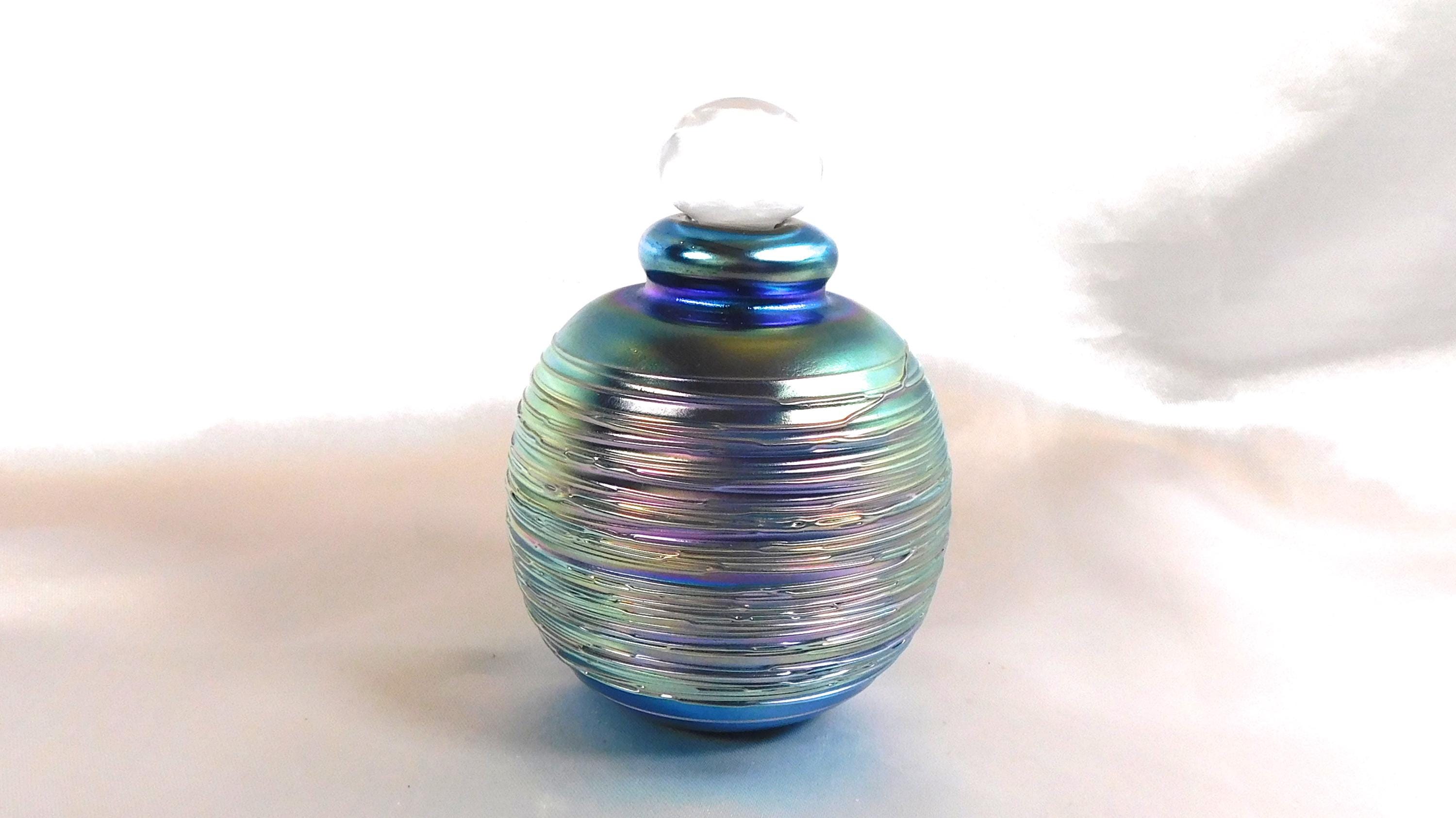 Robert Eickholt Signed Art Glass Perfume Bottle # 25642 - Etsy Norway